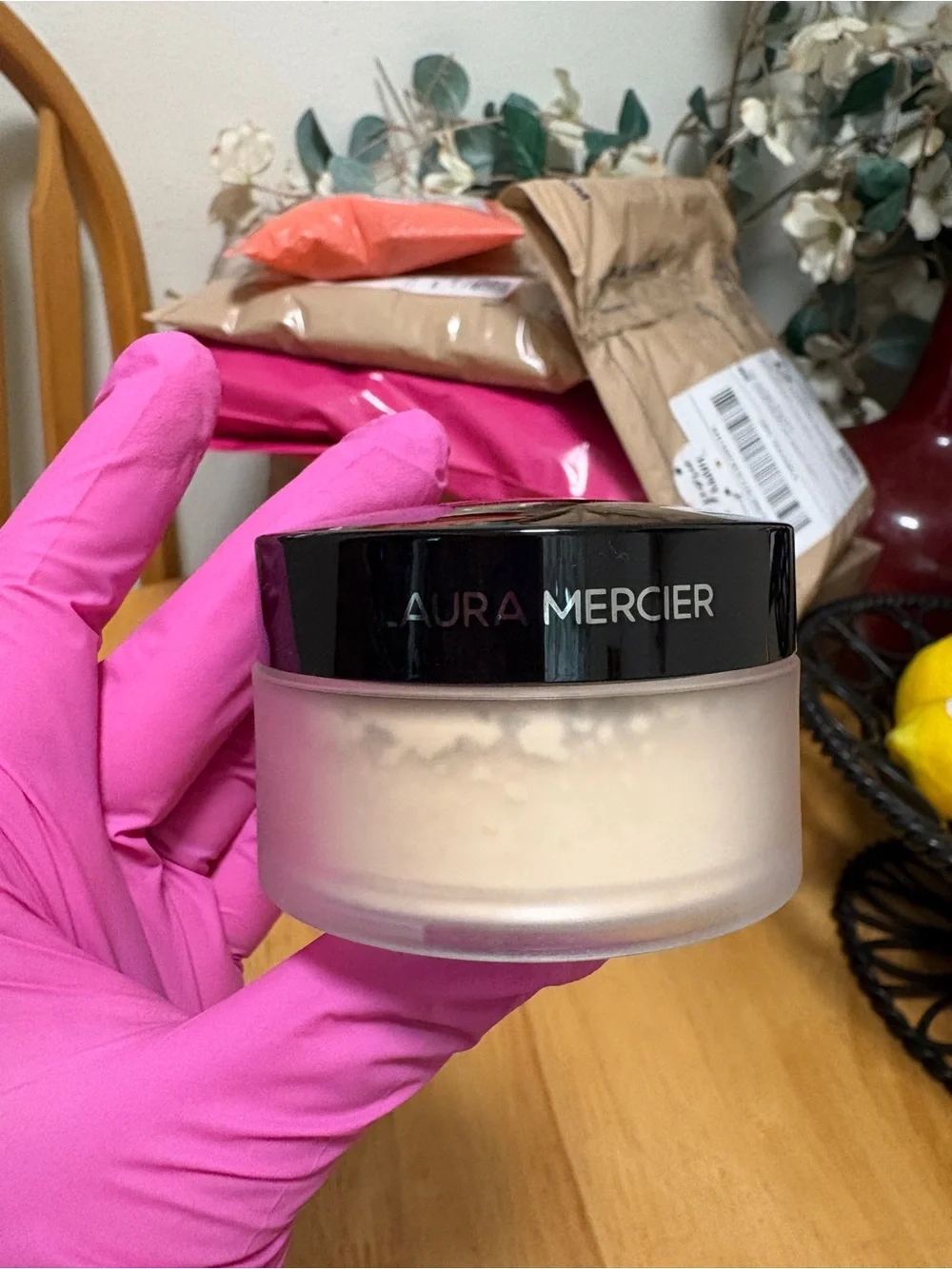 Laura Mercier Translucent Loose Setting Powder in TRANSLUCENT, full Sz 1oz, BNIB